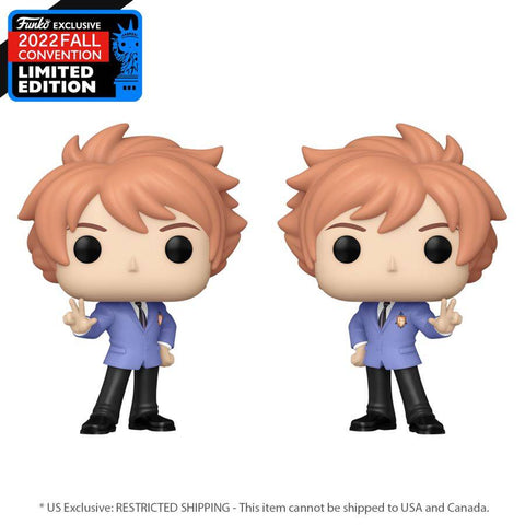 Ouran High School - Funko POP! Figure - Kaoru Hitachiin &amp; Hikaru Hitachiin 2022 Fall Con LE 2 Pack
