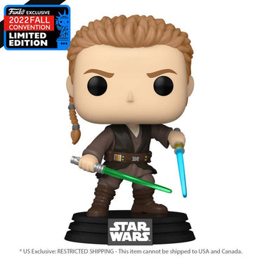 Anakin Skywalker with lightsabers - POP! Figure -Star Wars 2022 Fall Con Limited Edition (567)