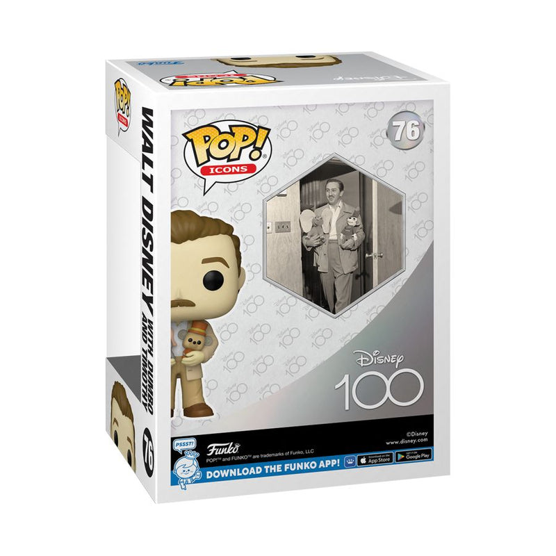 Disney 100th - Walt w/Dumbo & Timothy Pop!