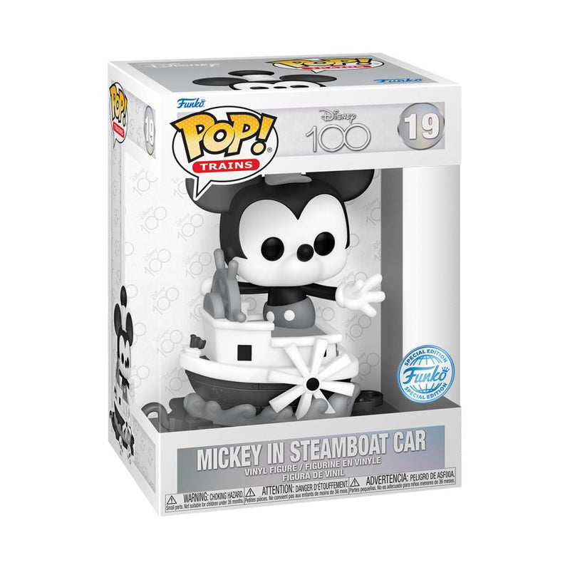 Mickey in Steamboat Car - Pop! Disney 100 Funko Special Edition (19)