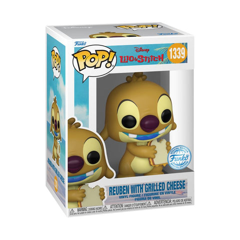 Disney Lilo & Stitch - Funko POP! Figure - Reuben with Grilled Cheese Special Edition (1339)