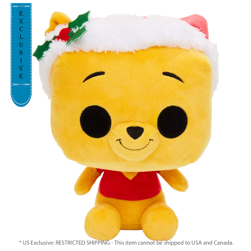 Disney - Holiday Pooh 7" Pop! Plush RS