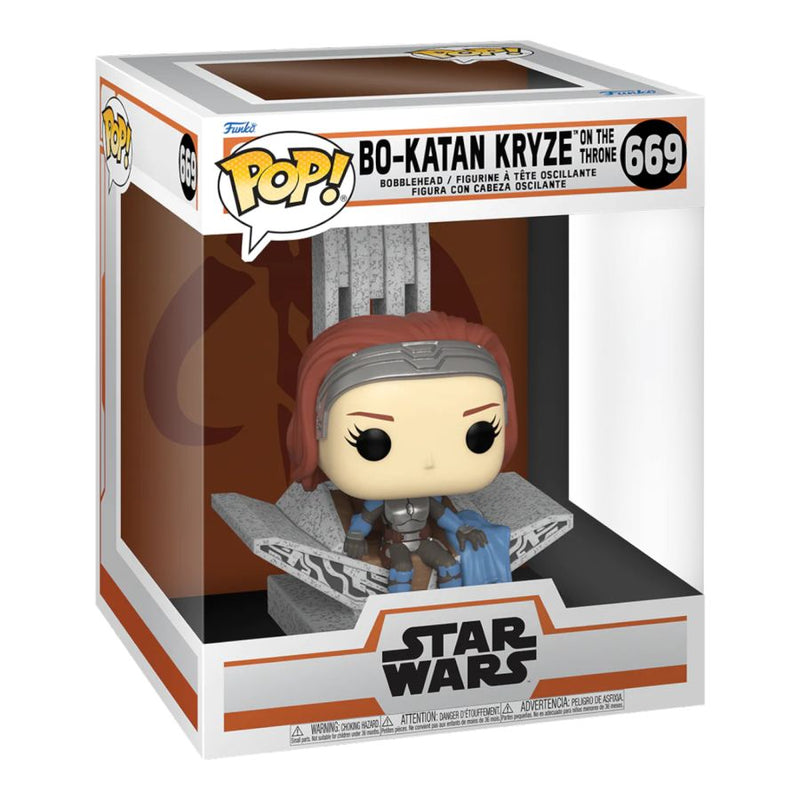 Star Wars: Mandalorian - Bo-Katan Throne Pop! Deluxe