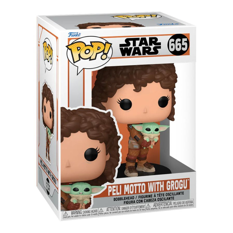 Star Wars: Mandalorian - Peli Motto & Grogu Pop!