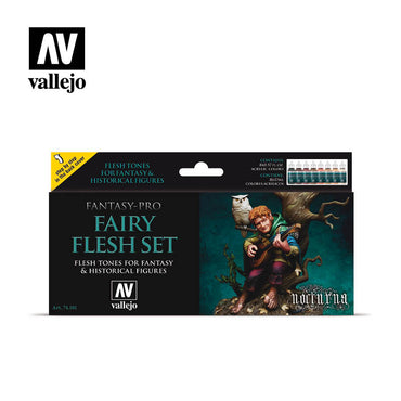 Vallejo 74101 Fairy Flesh Set 8 Colour Set