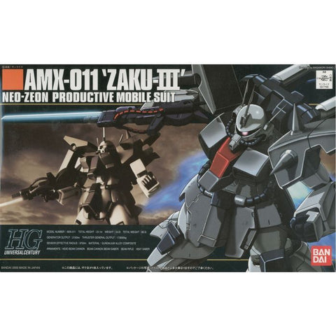 1/144 HGUC AMX-011 ZAKU III GUNDAM