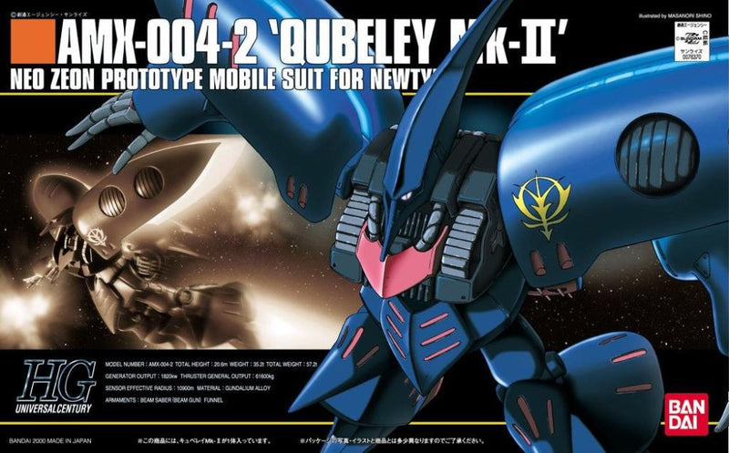 BANDAI 1/144 HGUC QUBELEY Mk- II