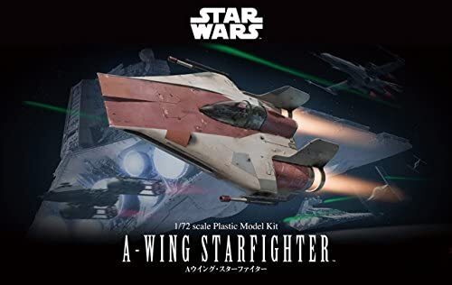 BANDAI 1/72 STAR WARS A-WING STARFIGHTER