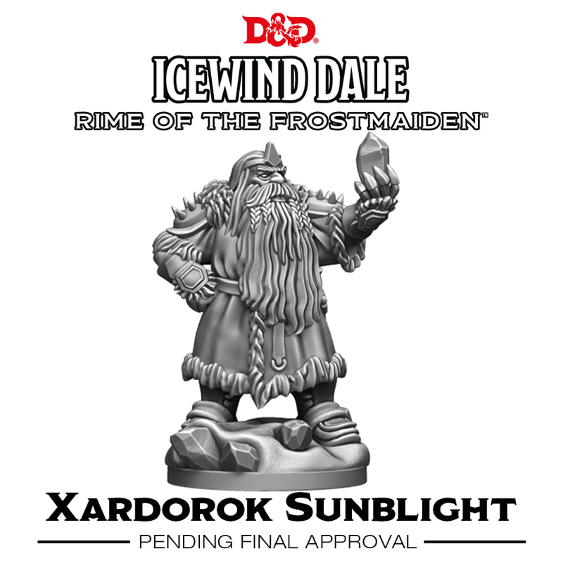 Miniature D&D CS - "Icewind Dale: Rime of the Frostmaiden" - Xardorok Sunblight (1 fig)