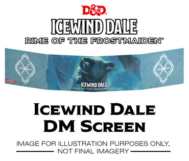 Dungeons & Dragons D&D (Screen) Icewind Dale: Rime of the Frostmaiden DM Screen