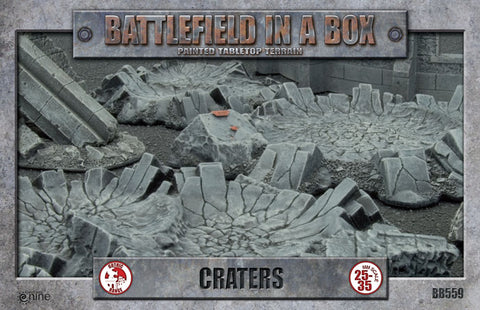 Battlefield in a Box - Gothic - Craters