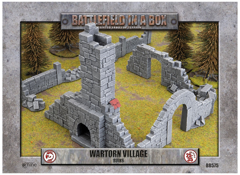 Battlefield in a Box: Wartorn Village - Ruins