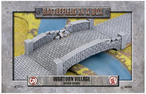 Battlefield in a Box - Wartorn Village - Ruined Bridge