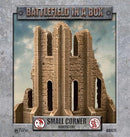Battlefield in a Box - Gothic Battlefields - Small Corner - Sandstone (x2) - 30mm