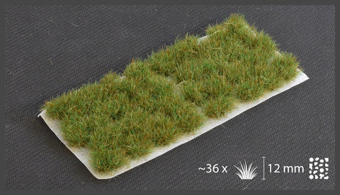 Gamers Grass - Grass Tufts - XL - Strong Green (12mm)