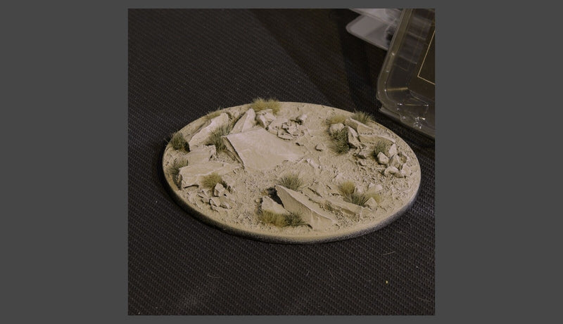 Gamers Grass: Bases: Arid Steppe Bases (Oval 120mm (x1))