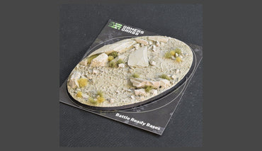 Gamers Grass: Bases: Arid Steppe Bases (Oval 170mm (x1))