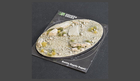 Gamers Grass - Bases - Arid Steppe Bases (Oval 170mm (x1))