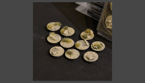 Gamers Grass - Bases - Arid Steppe Bases (Round 25mm (x10))