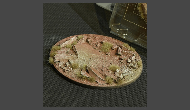 Gamers Grass: Bases: Badlands Bases (Oval 120mm (x1))