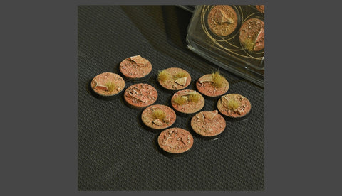 Gamers Grass - Bases - Badlands Bases (Round 25mm (x10))