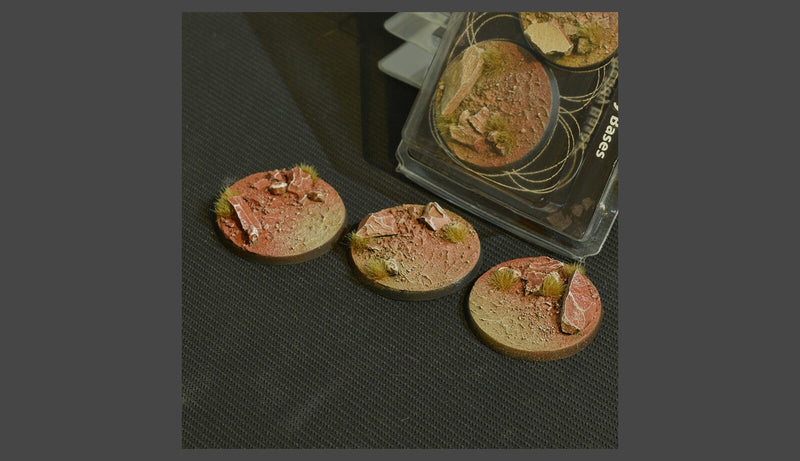 Gamers Grass: Bases: Badlands Bases (Round 50mm (x3))