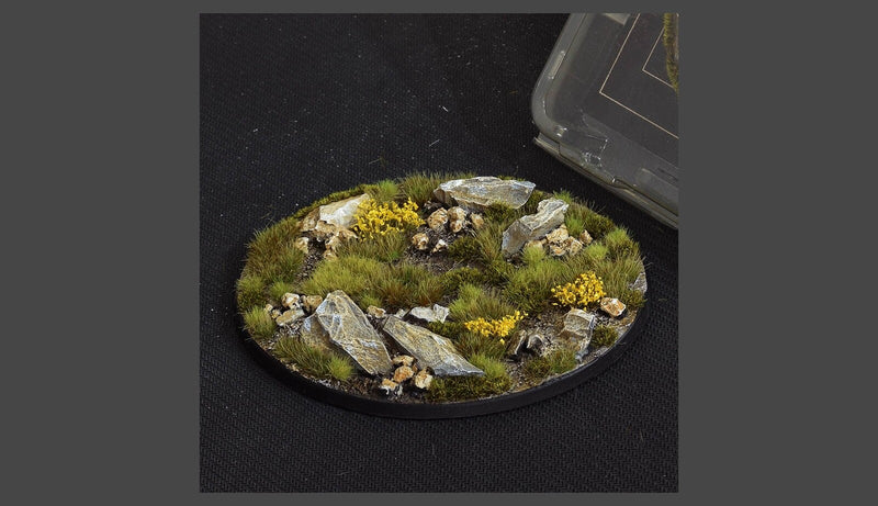 Gamers Grass: Bases: Highland Bases (Oval 120mm (x1))