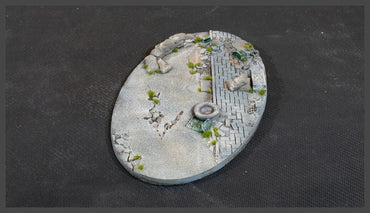 Gamers Grass: Bases: Urban Warfare Bases (Oval 170mm (x1))