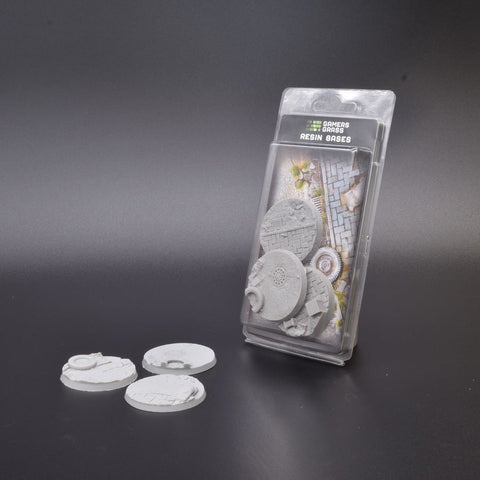 Gamers Grass - Bases - Urban Warfare Resin Bases (Round 50mm (x3))