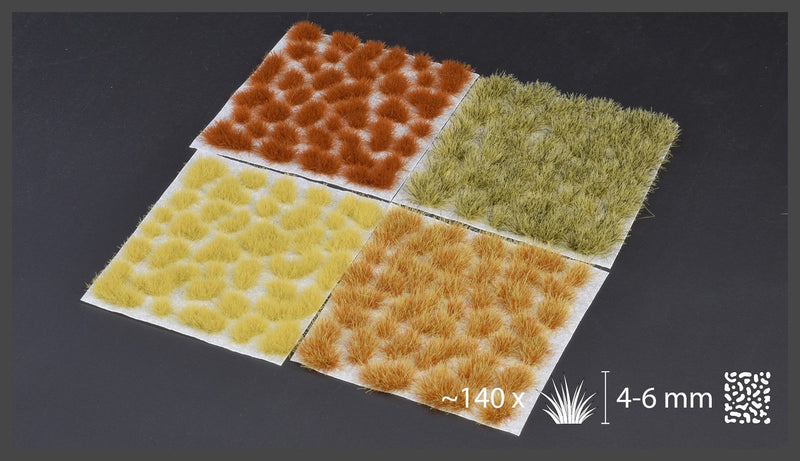 Gamers Grass - Grass Tufts - Dry Steppe Set (Wild)
