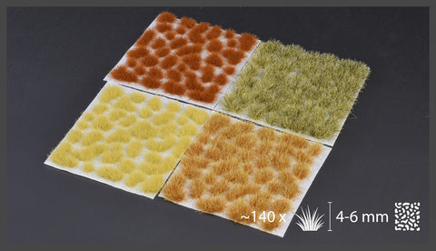 Gamers Grass - Grass Tufts - Dry Steppe Set (Wild)