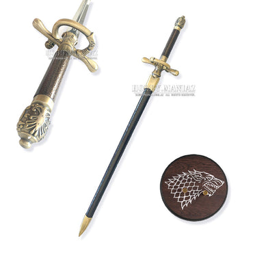 Game of Thrones - Arya Stark Needle Sword with Plaque