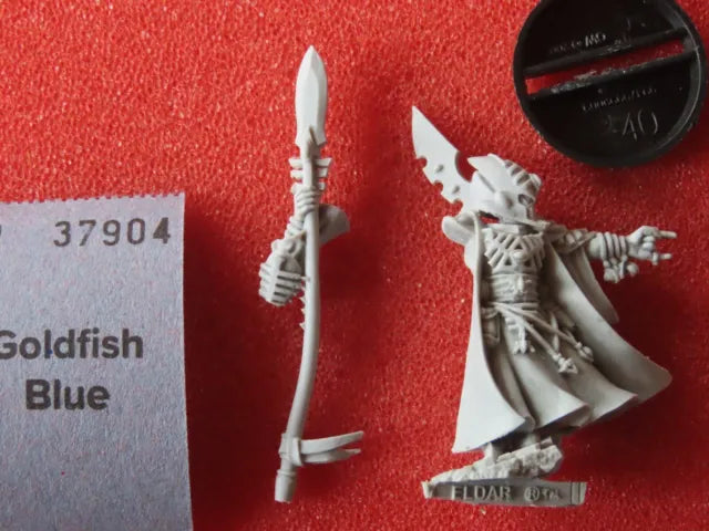 Aeldari: Farseer with Singing Spear (fine-cast)