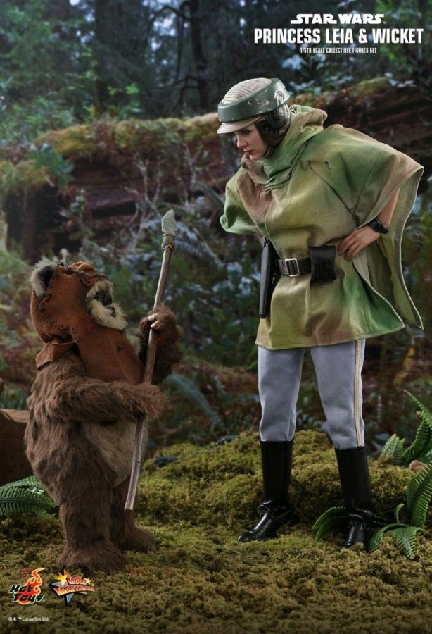 Star Wars - Leia & Wicket RotJ 1:6 Figure Set
