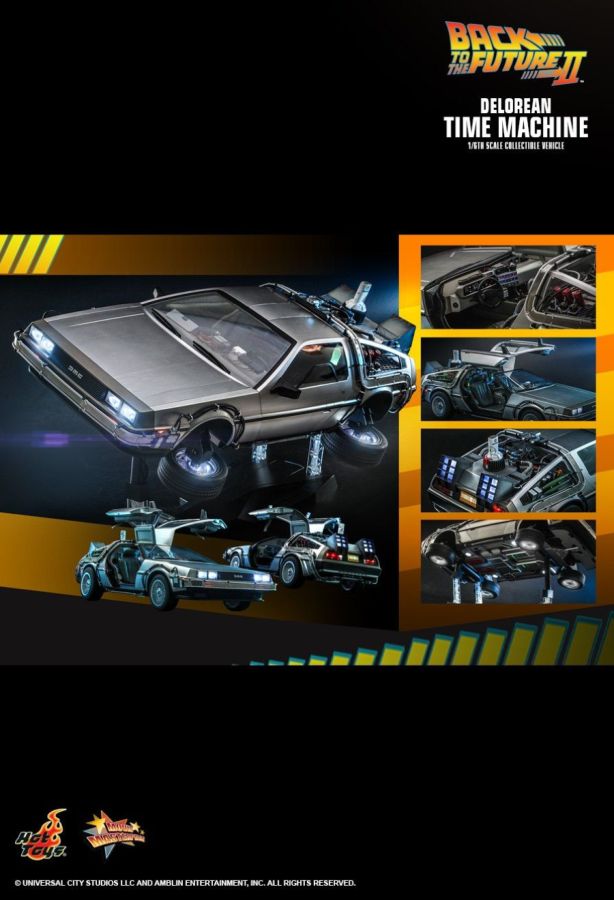 BttF 2 - Delorean 1:6 Time Machine