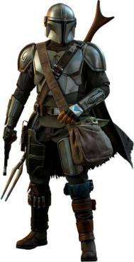 Star Wars: Mandalorian - Mando & Child 1:4 Set