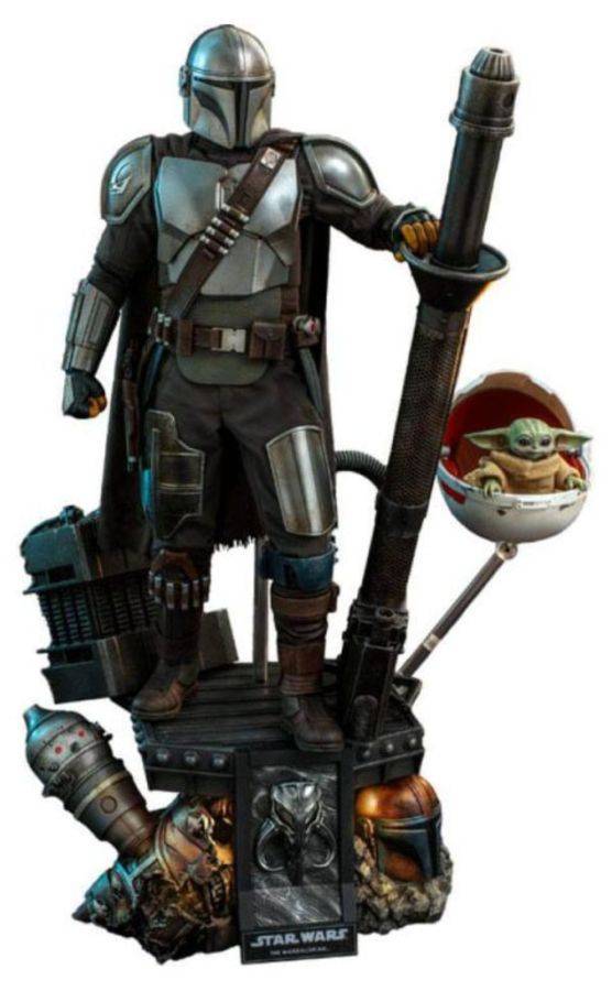 Star Wars: Mandalorian - Mando & Child Dlx 1:4 Set