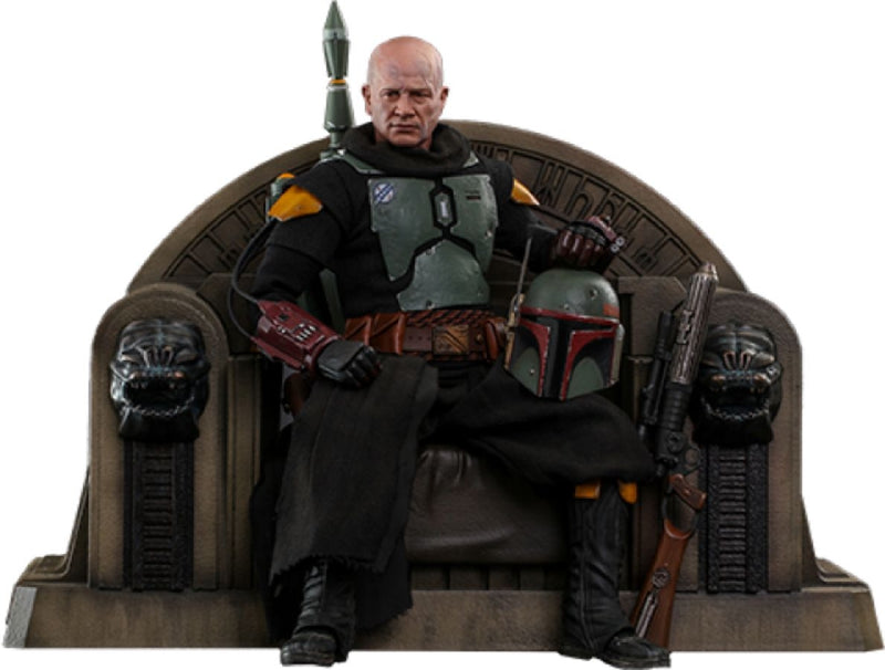 Star Wars: Mandalorian - Boba Fett Throne 12" Figure