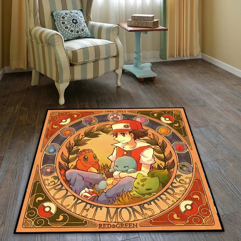 Pokemon Floor Mat.