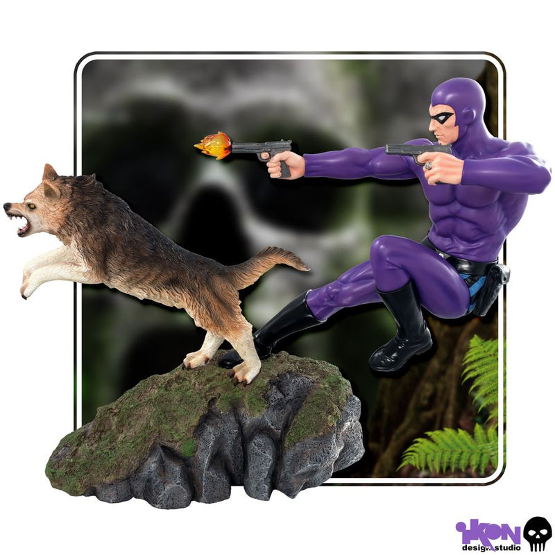 Phantom - Phantom and Devil Purple Suit Statue