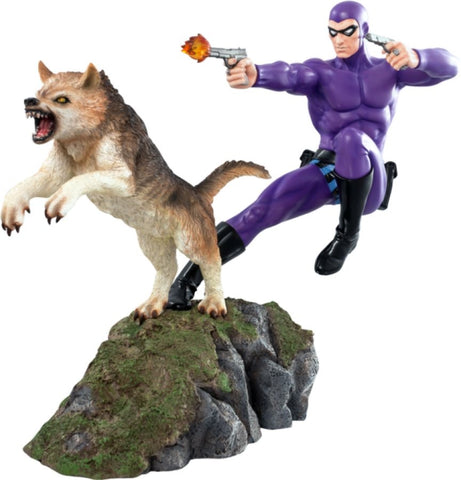 Phantom - Phantom and Devil Purple Suit Statue