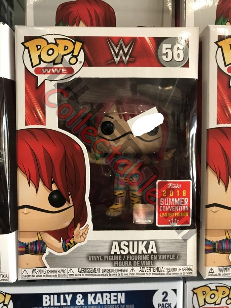 SDCC 2018 Exclusive Pop! Vinyl - Summer Convention Exclusive  - Pop! WWE: WWE - Asuka