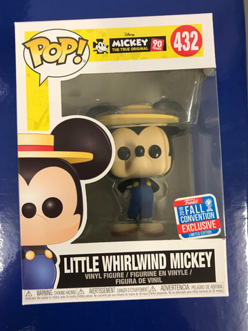 Little Whirlwind Mickey - Disney Mickey The True Original 90 Years (432) Funko POP! Vinyl 2018 Fall Convention