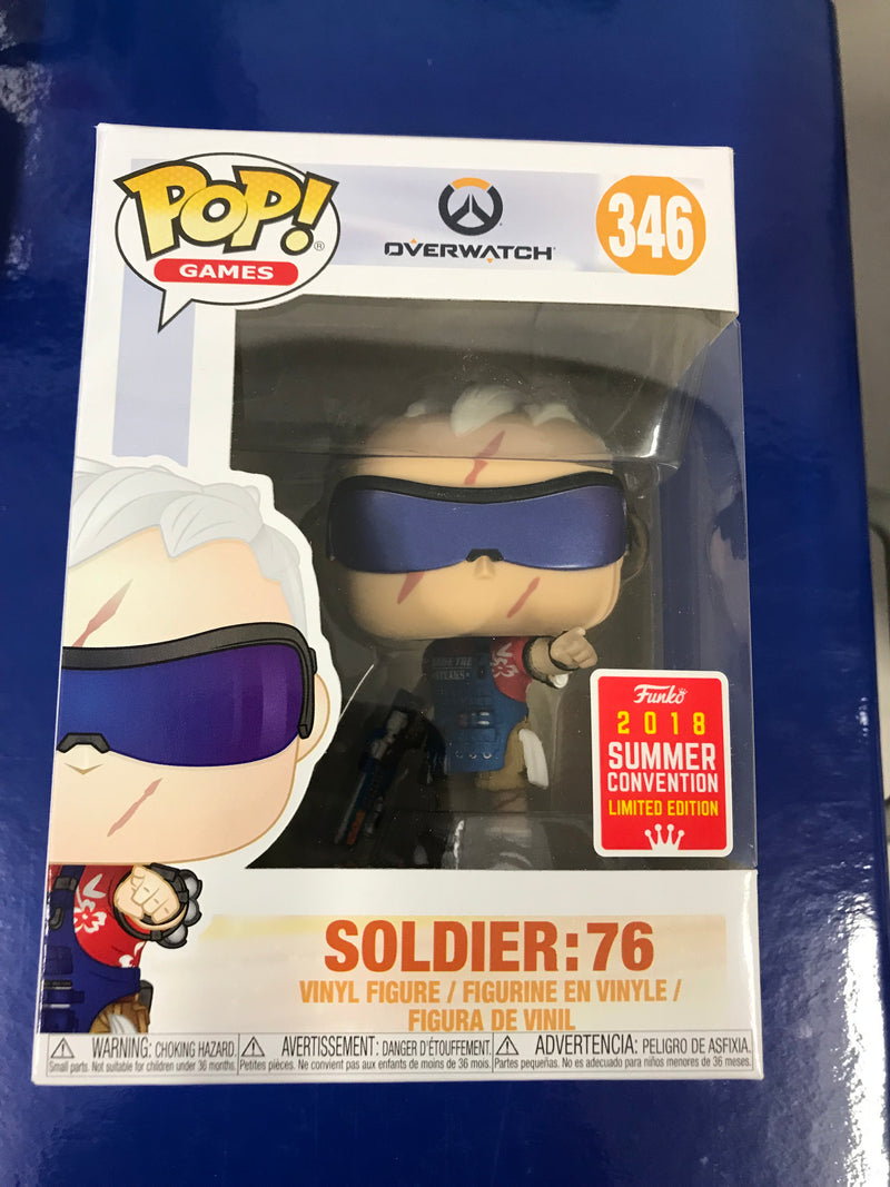Soldier: 76 - Overwatch Funko POP! Vinyl 2018 Summer Convention (346)