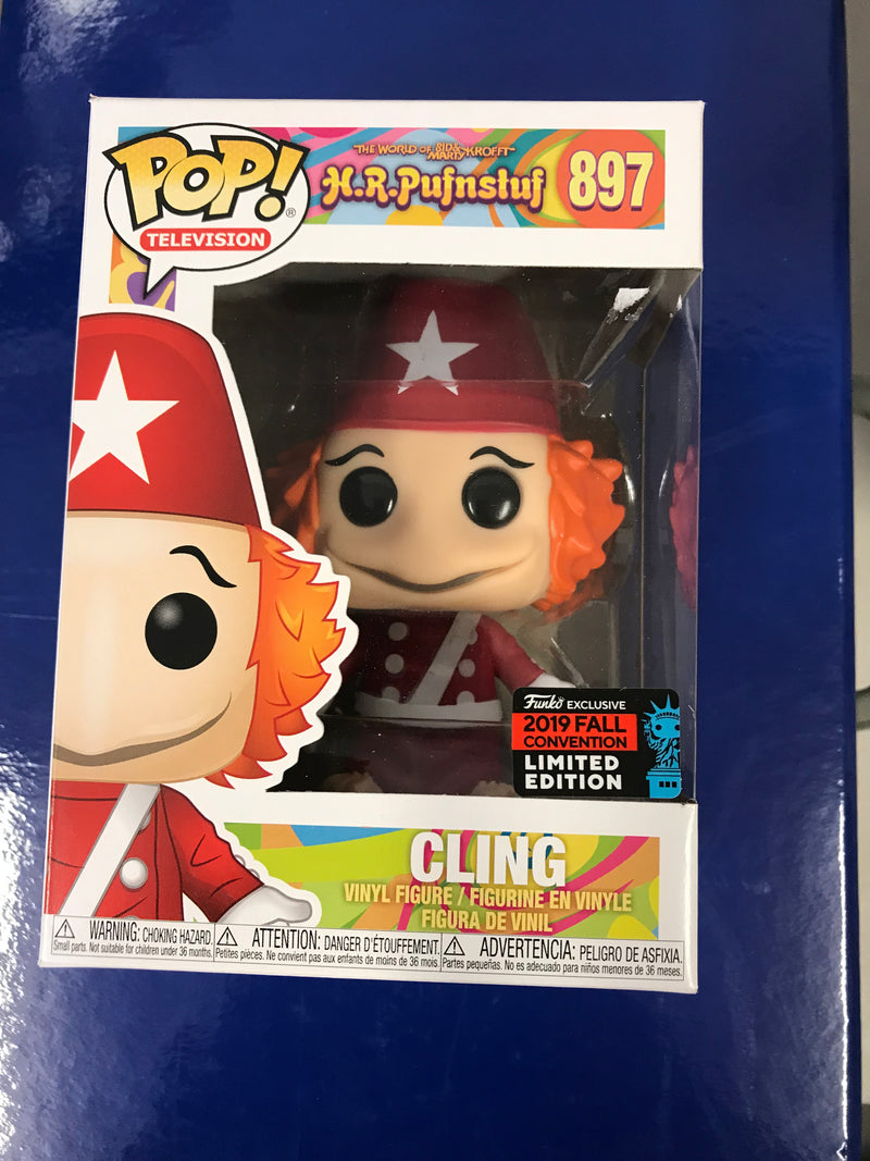 The World of Sid & Marty Kroft - H.R. Pufnstuf Cling (897) Funko POP! Vinyl 2019 Fall Convention