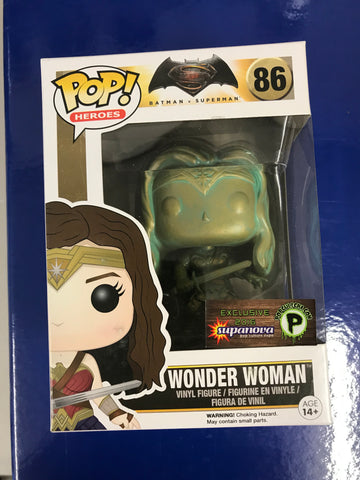Wonder Woman - Batman v Superman (86) Funko POP! Vinyl Popcultcha.com 2016 Supanova Exclusive