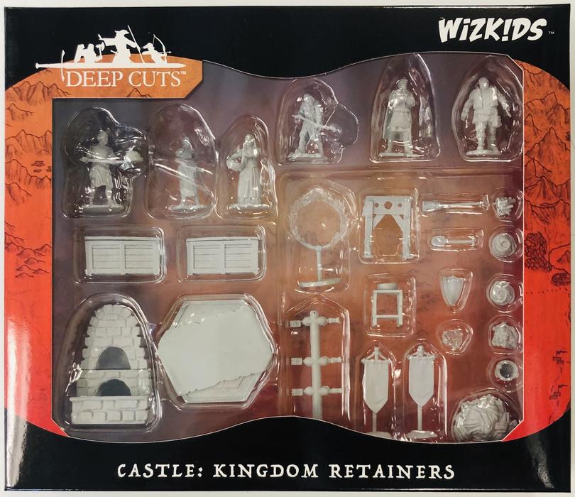Miniatures - Unpainted Castle Kingdom Retainers