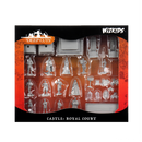 WizKids Deep Cuts Unpainted Miniatures Towns People Castle: Royal Court