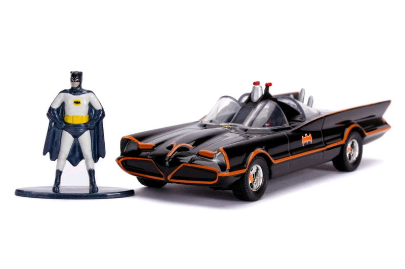 JADA -  Batman (1966) - Batmobile w/Figure 1:32
