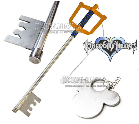 Kingdom Hearts Sora Stainless Steel Keyblade Cosplay